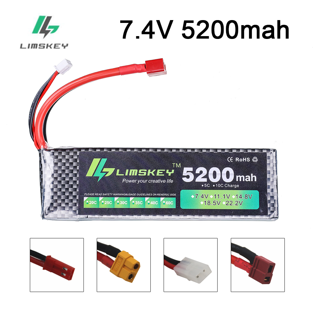 Limskey Power battery 7.4V 520 - Drone Rc Boat ulasan dan harga