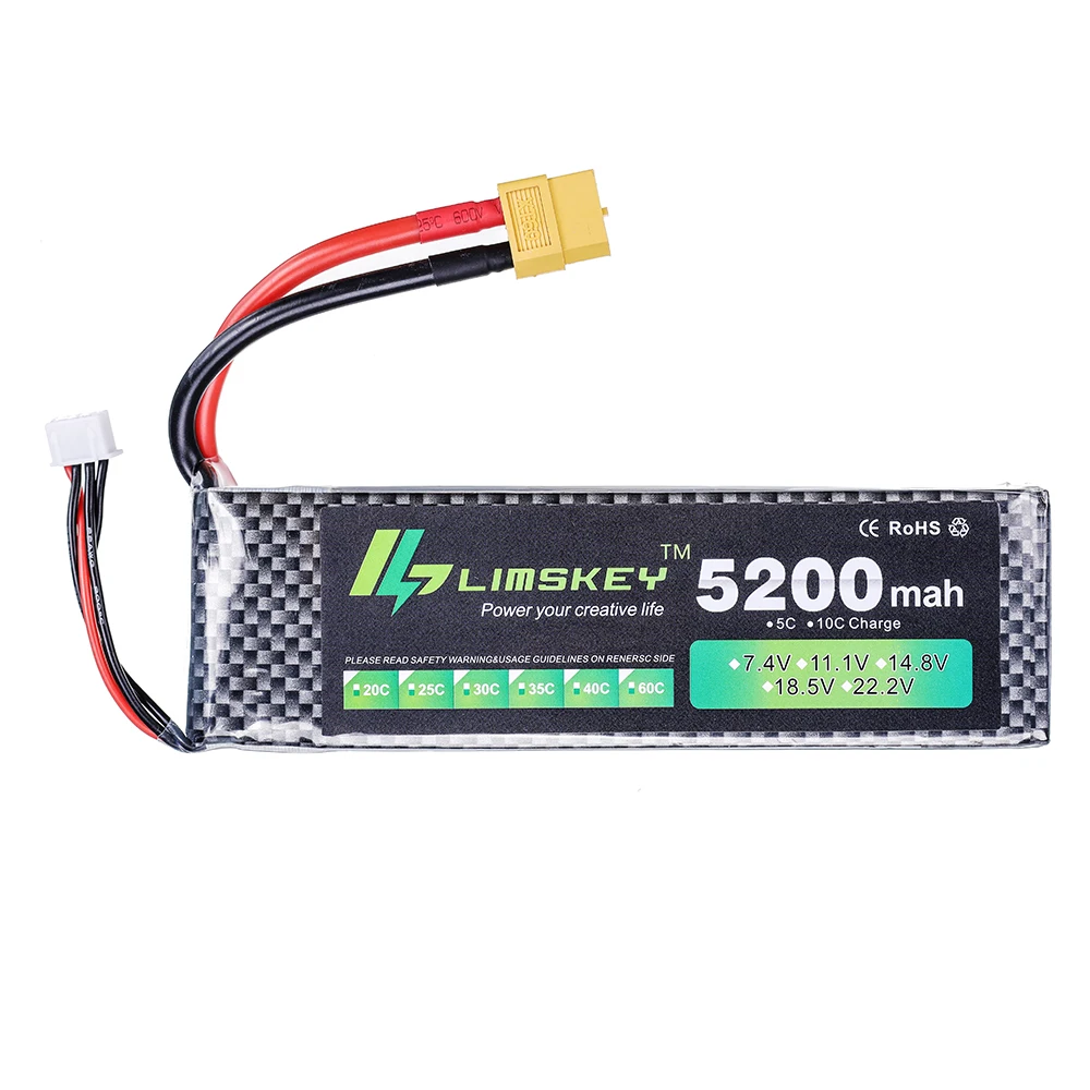 Limskey Power battery 7.4V 520 - Drone Rc Boat ulasan dan harga
