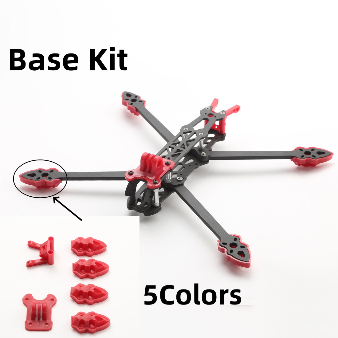 Mark4 5inch / 7inch FPV Frame  - 3D Printed Drone Part ulasan dan harga