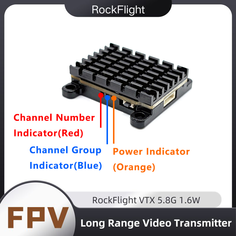 RockFlight TX663 VTX 5.8G 48CH - Rc Airplane Drone ulasan dan harga