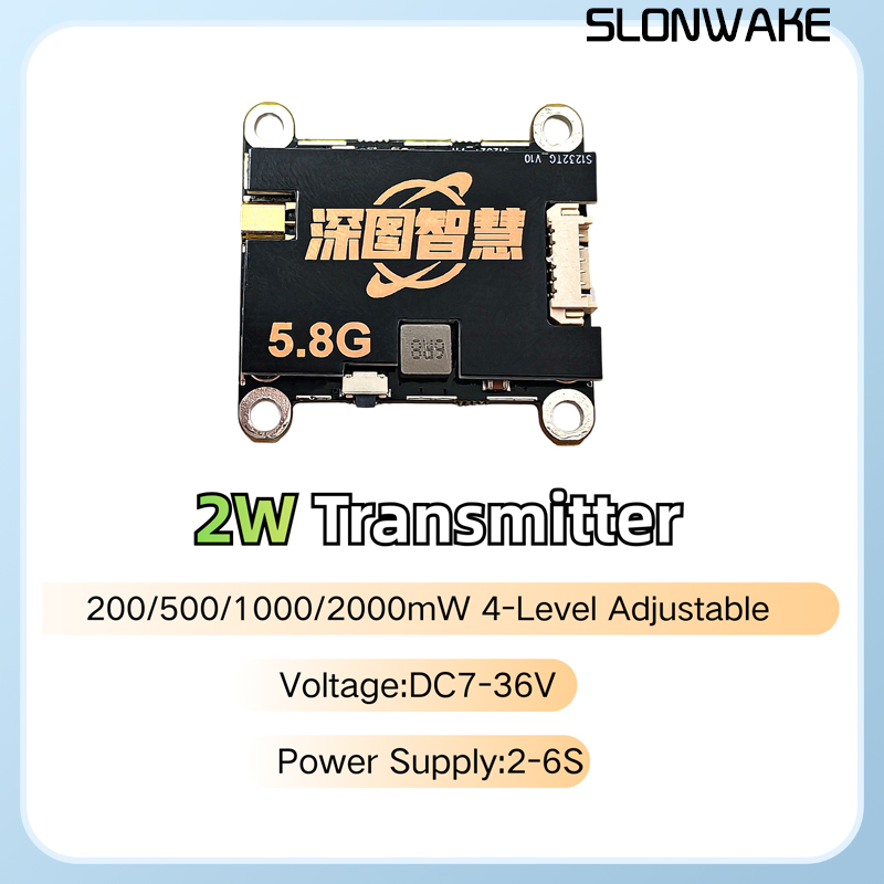 SLONWAKE 5.8G 56CH 2W transmit - Fpv Camera Cmos ulasan dan harga
