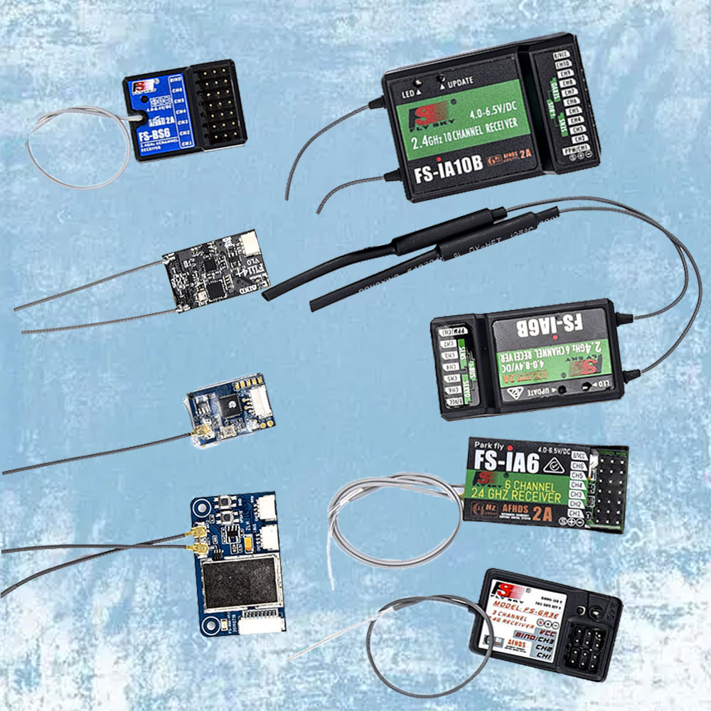 Flysky RC Receiver FS-IA6 IA6B - Drone And Car ulasan dan harga