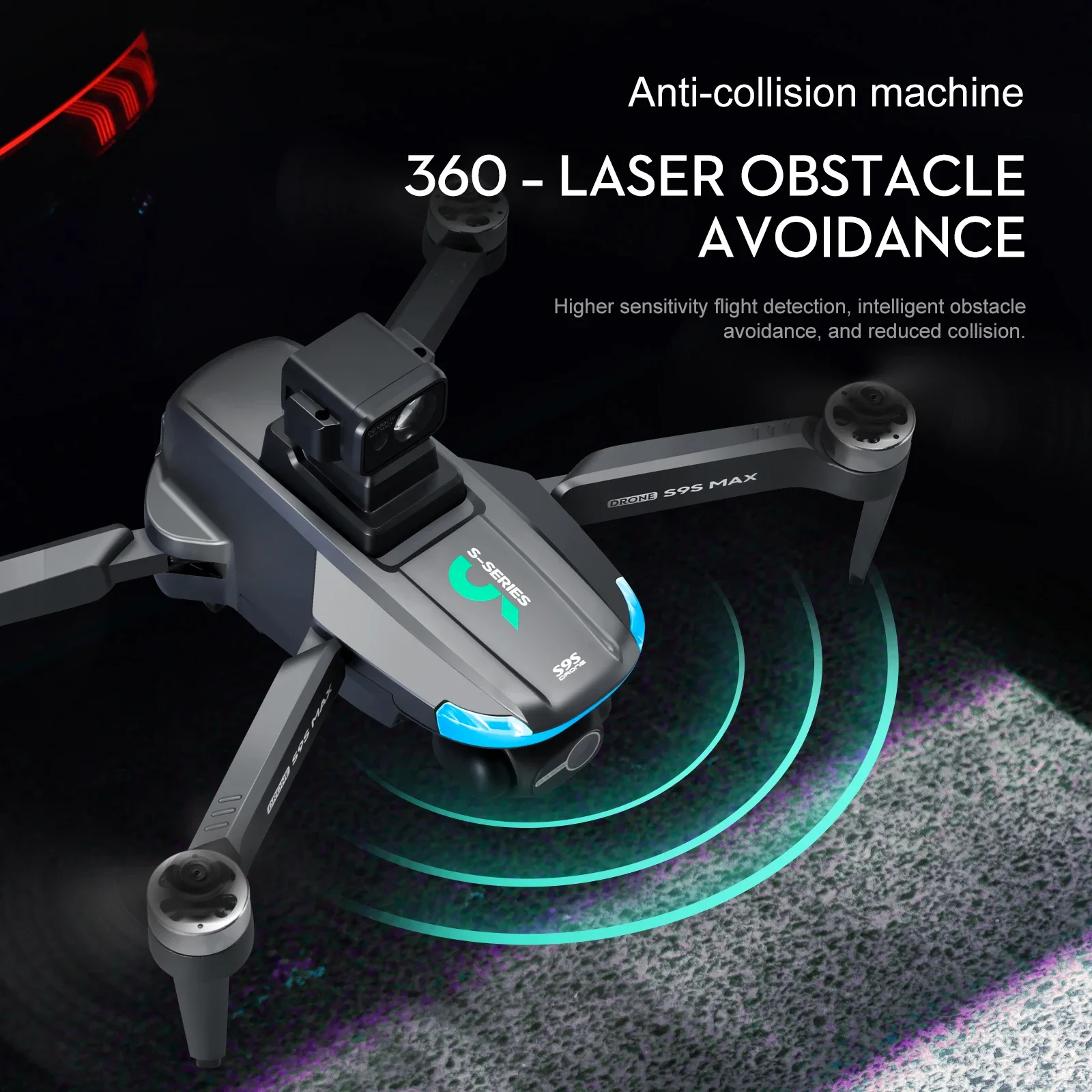 NEW S9S MAX MINI Drone 4K 2-Ax - Gps Module Drone ulasan dan harga
