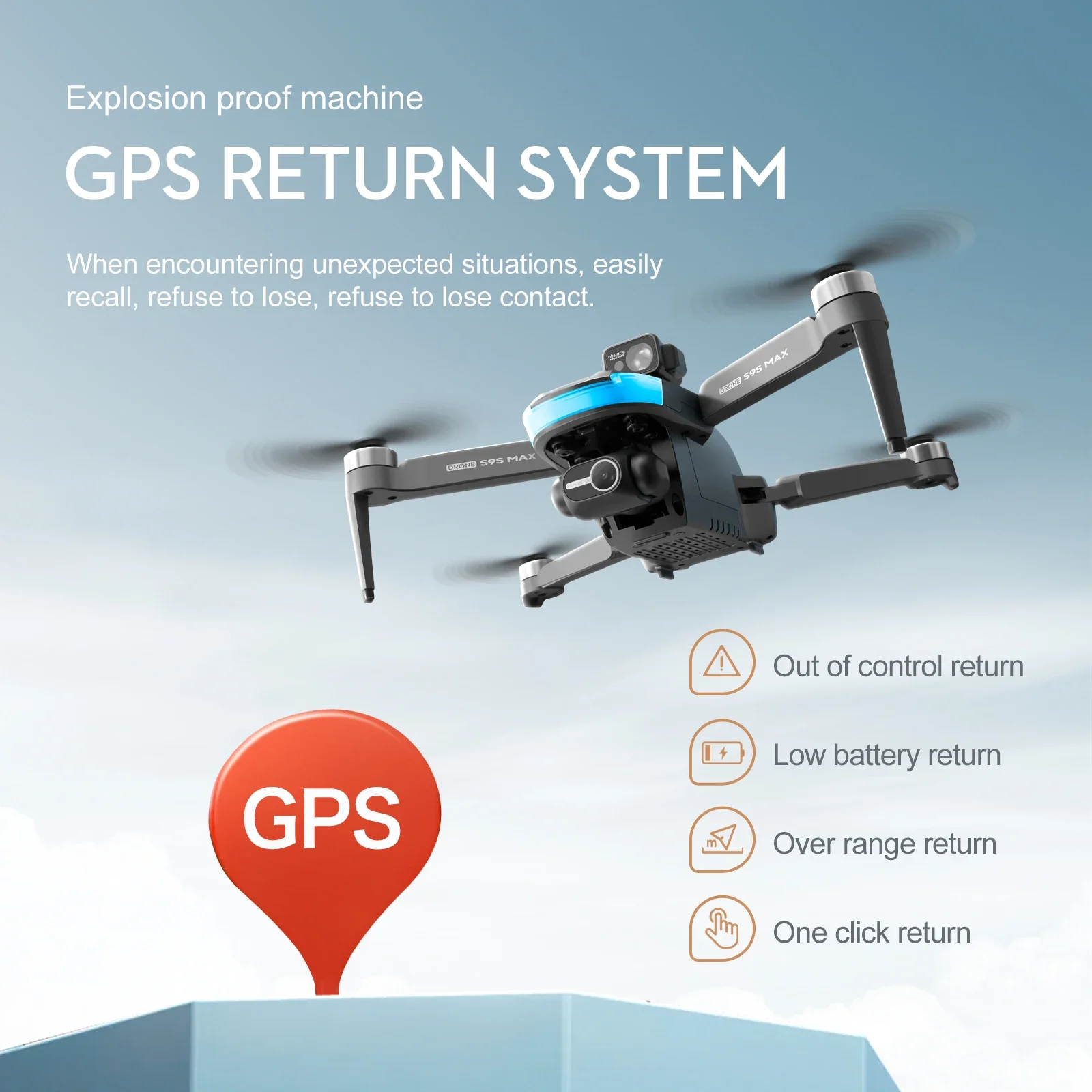 NEW S9S MAX MINI Drone 4K 2-Ax - Gps Module Drone ulasan dan harga