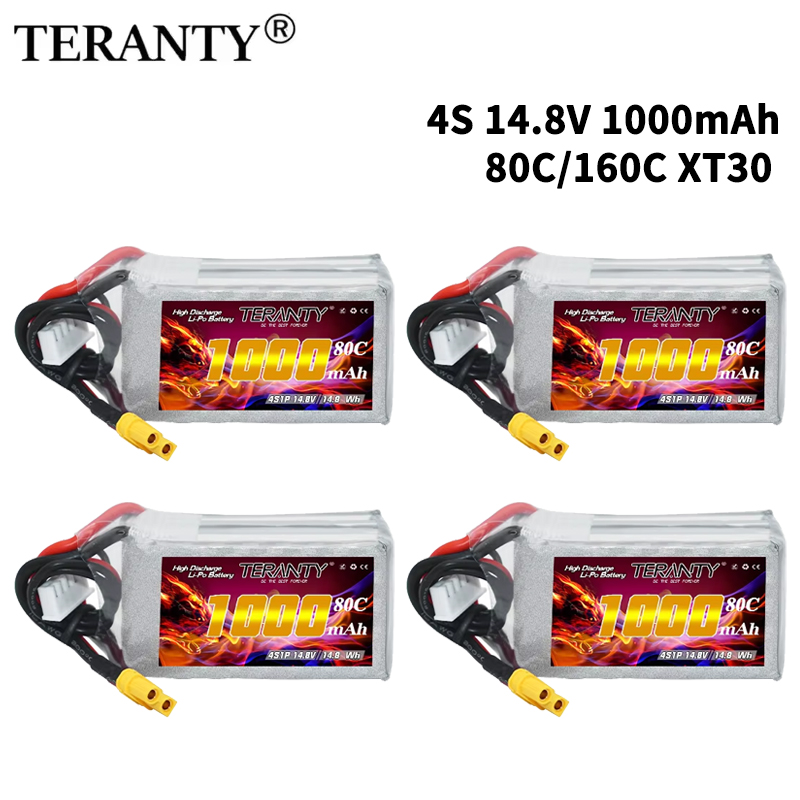 TERANTY 4S 1000mAh 14.8V 80C/1 - Drone Rc Board ulasan dan harga