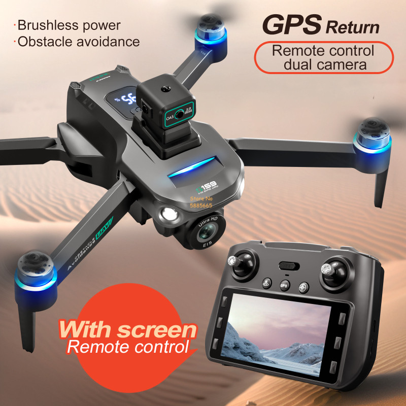 8K Dual Camera 5G WIFI FPV Rem - Gps Module Drone ulasan dan harga
