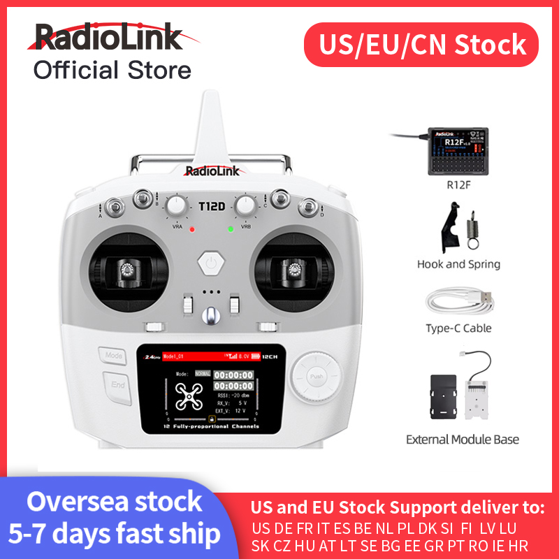 Radiolink T12D ELRS 12 Channel - Drone Rc Boat ulasan dan harga