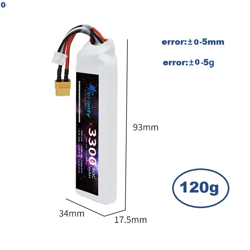 2S 7.4V LiPo Battery 3300mAh 6 - Drone Rc Boat ulasan dan harga