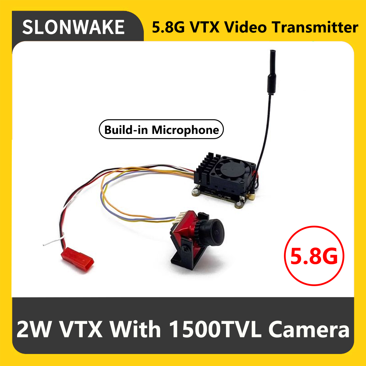 SLONWAKE 5.8G 2000mW FPV VTX T - Rc Airplane Drone ulasan dan harga