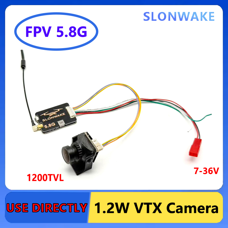 SLONWAKE 5.8G Long Range Trans - Fpv Camera Cmos ulasan dan harga