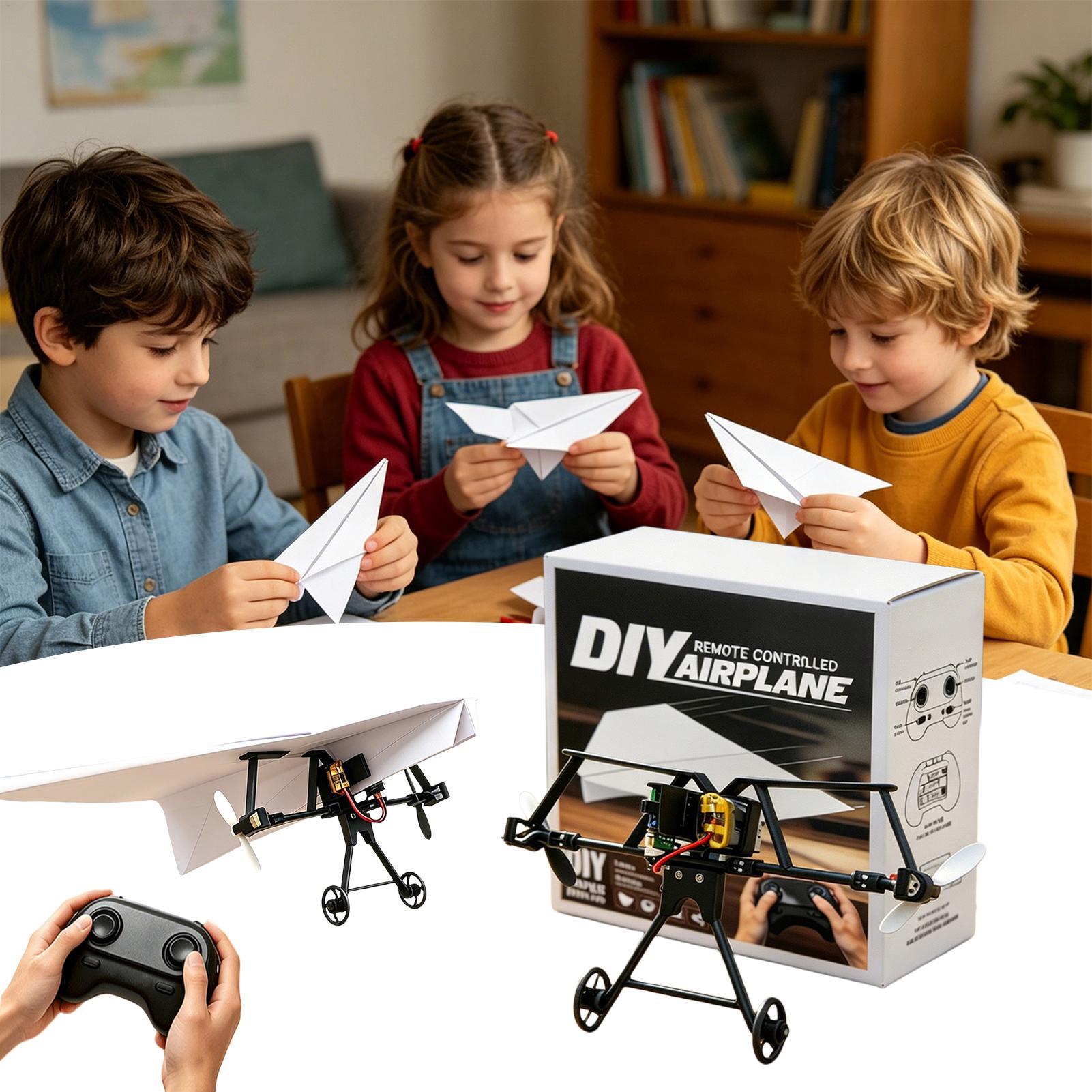 DIY RC Paper Airplane Kit Plan - Flight Controller ulasan dan harga