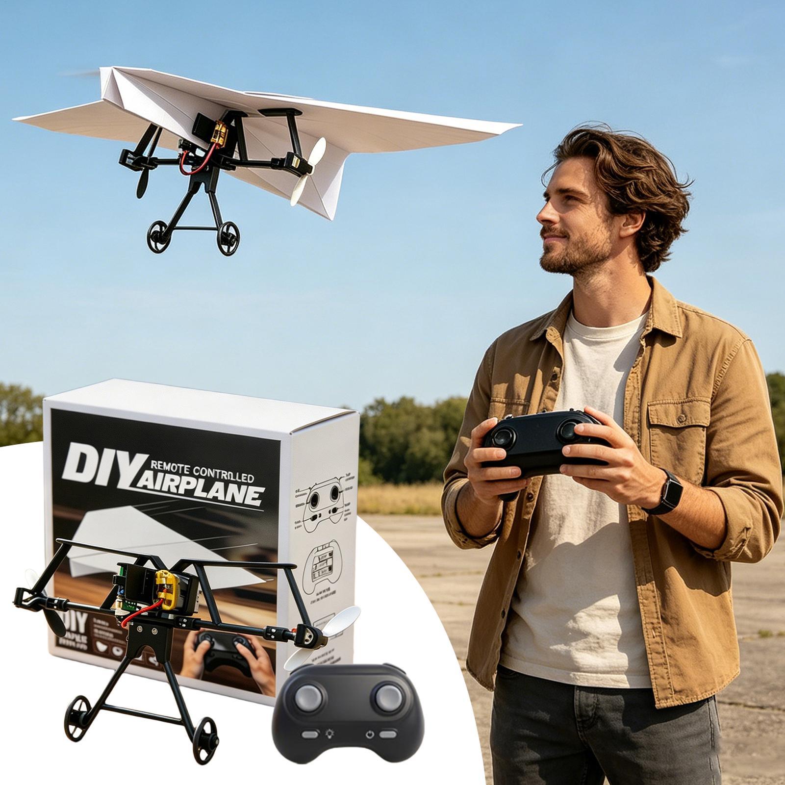 DIY RC Paper Airplane Kit Plan - Flight Controller ulasan dan harga