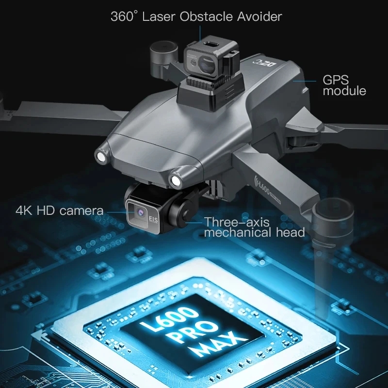 L600 PRO MAX GPS Drone Profess - Gps Module Drone ulasan dan harga