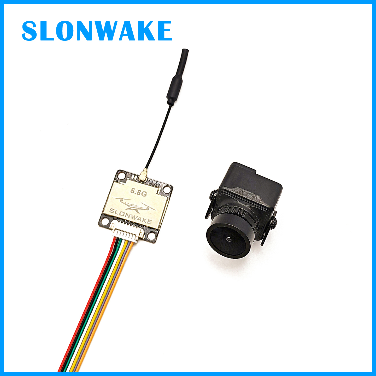 SLONWAKE Ready to use 5.8G 48C - Fpv Camera Cmos ulasan dan harga