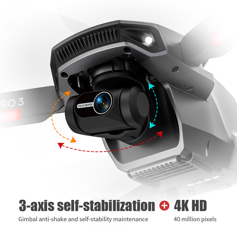 L106 Pro 3 Drone 5G WIFI FPV F - Drone Rc Pro ulasan dan harga