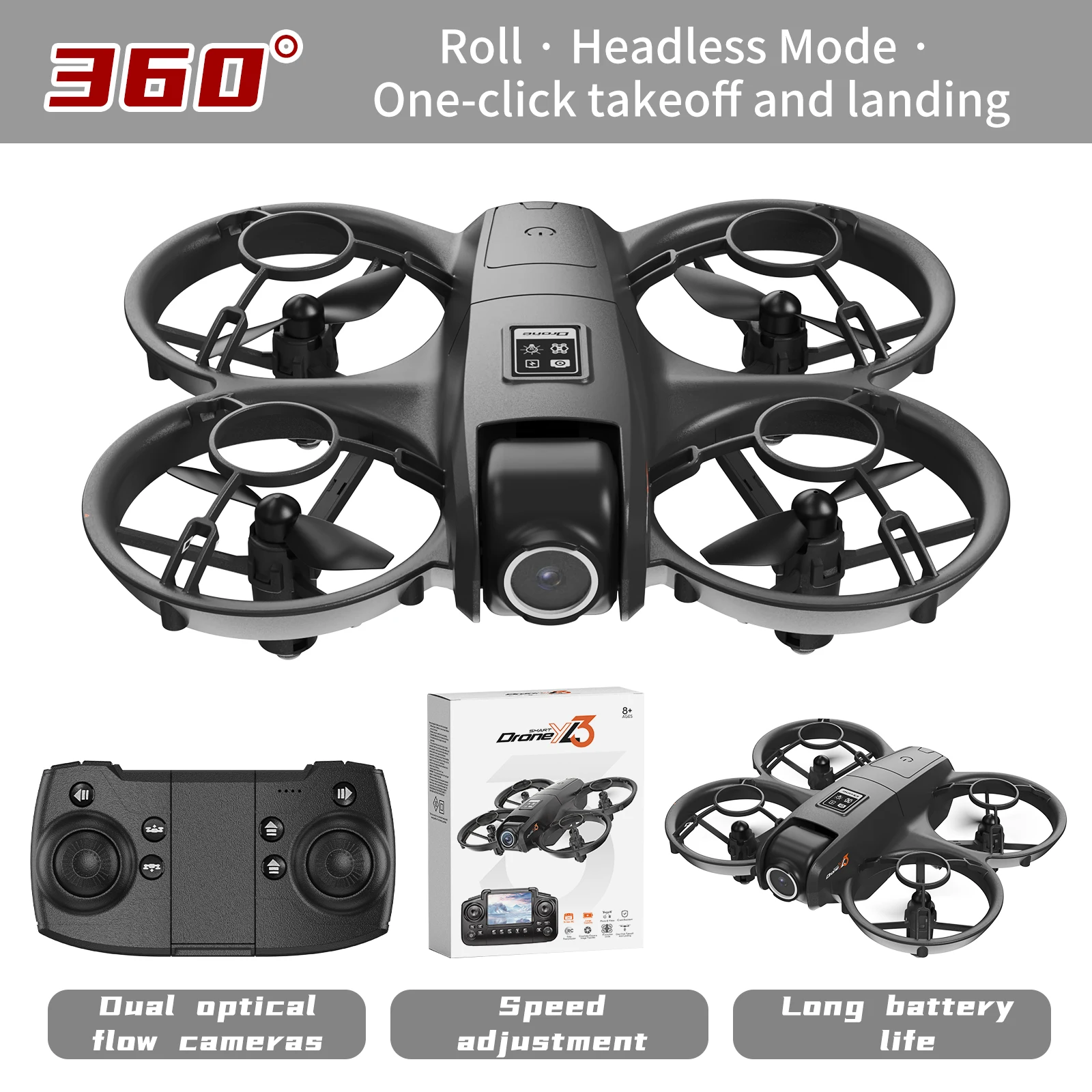 New YL3 RC Drone 8K 1080P Wide - Gps Module Drone ulasan dan harga