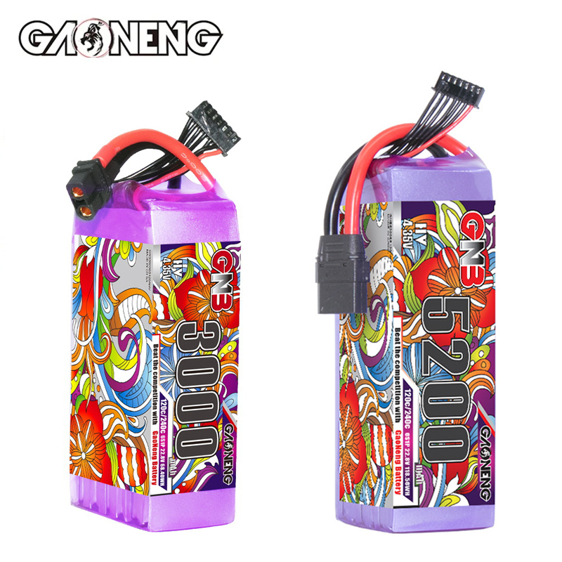 GNB Lipo Battery 6S 22.8V 3000 - Drone Rc Boat ulasan dan harga
