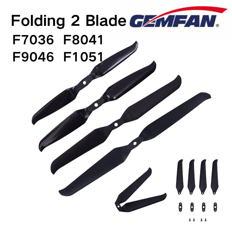 Folding Prop 2 Blade 7-10inch  - Drone Rc2 ulasan dan harga