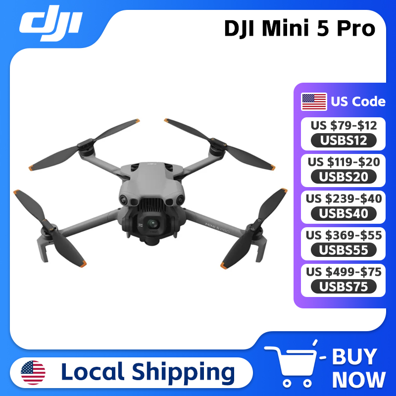 DJI Mini 5 Pro 1-Inch Large CM - Fpv Camera Cmos ulasan dan harga